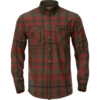 H&auml;rkila Pajala Shirt - Red autumn check