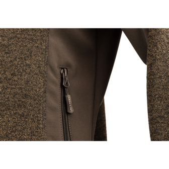 Weardale Knitted Jacket Brown - JACK PYKE