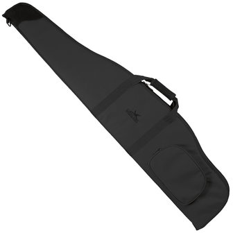 Long Rifle Cover Black with Pocket 140 cm