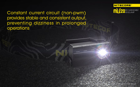 NITECORE NU20 Hoofdlamp