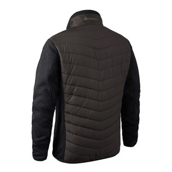 DEERHUNTER Moor Padded Jacket w. Knit Brown Leaf / Vest