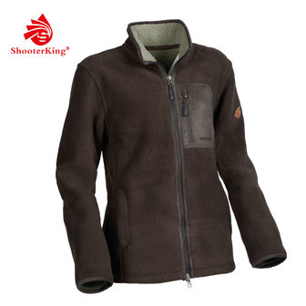 ShooterKing Damen Fleece Jacke Forest