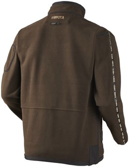 H&auml;rkila Kamko fleece jacket - Brown/Red 