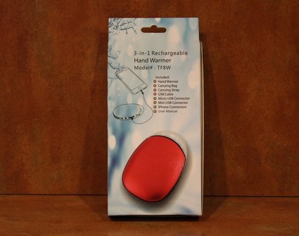 Elektrische handwarmer / Powerbank