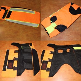 Hundesicherheitsweste mit Kevlar