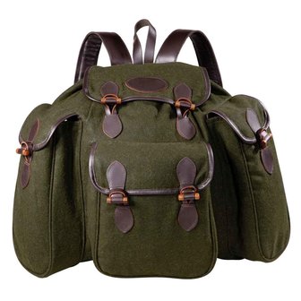 Sac &agrave; dos de chasse silencieux en loden de luxe vert- WAIDMANN