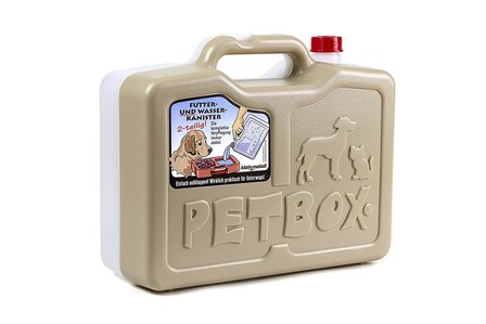 Petbox Voer- &amp; Water-kanister