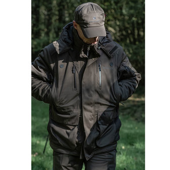 SHOOTERKING Huntflex Primaloft Winter Jacke braun/oliv Herren