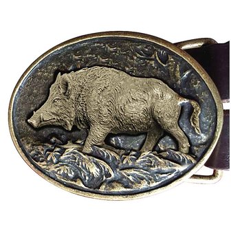 WIld Boar / Deer Knife &amp; Belt Wild Boar Hunter - PARFORCE
