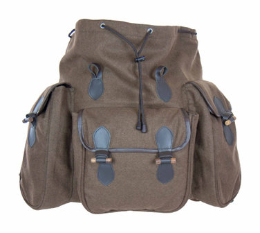 Luxury Loden Noiseless Hunting Backpack Brown - WAIDMANN