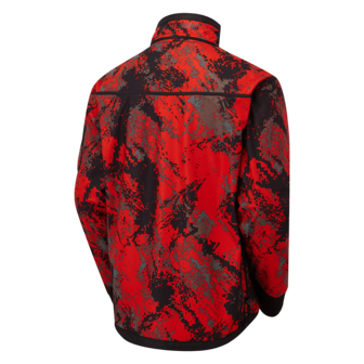SHOOTERKING Forest Mist Softshell Dames Camouflage Red / Willow Green