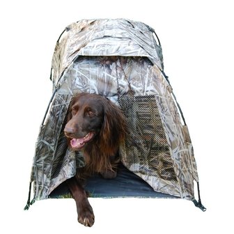 Honden camouflage hut pop-up Max4