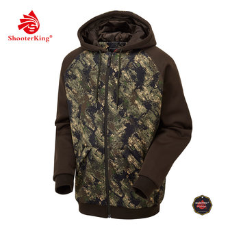 SHOOTERKING HUNTFLEX HOODIE FOREST MIST - Shootex Membrane