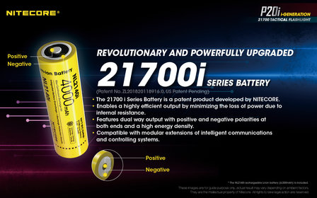 Nitecore P20i Tactische Led Zaklamp Oplaadbaar