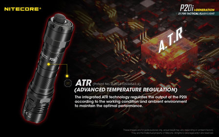 Nitecore P20i Tactische Led Zaklamp Oplaadbaar