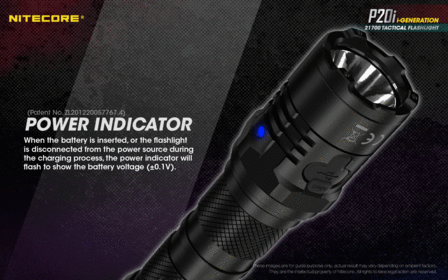 Nitecore P20i Tactische Led Zaklamp Oplaadbaar