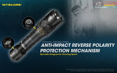 Nitecore P20i Tactische Led Zaklamp Oplaadbaar