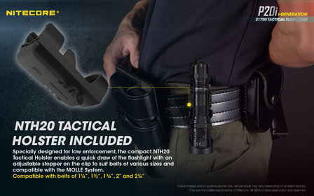 Nitecore P20i Tactische Led Zaklamp Oplaadbaar