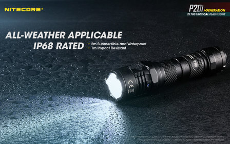 Nitecore P20i Tactische Led Zaklamp Oplaadbaar