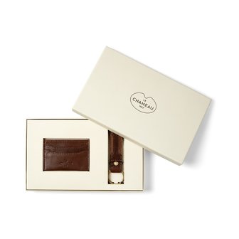 Le Chameau KEY RING &amp; CARD WALLET GIFT SET