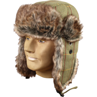 Wool Blend Trapper Hat Tweed - Jack Pyke