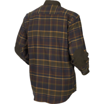 H&auml;rkila Pajala Shirt - Mellow brown check