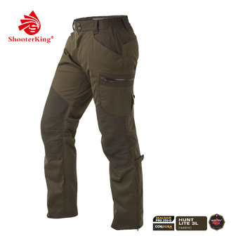 SHOOTERKING Huntflex Pantalon Messieurs Marron Olive