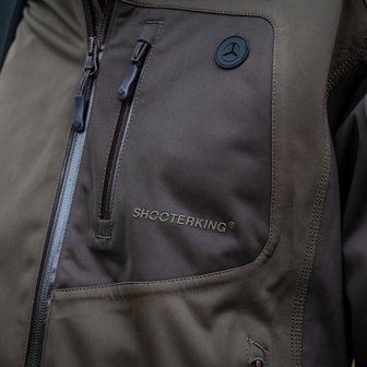 SHOOTERKING HUNTFLEX JACKET BROWN OLIVE WOMEN
