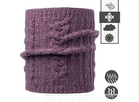BUFF Knitted Neckwarmer Darla Purple