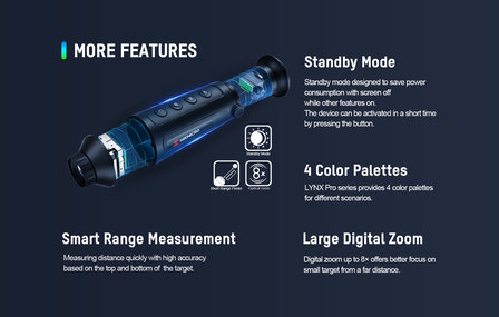 HIKMICRO LYNX Pro LH25 Cam&eacute;ra monoculaire thermique portative