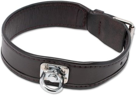 Leder Halsband met Draai-oog voor Zweet werk &amp; Dagelijks gebruik