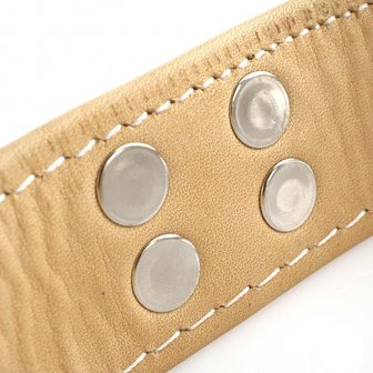 Leder Halsband met Draai-oog voor Zweet werk &amp; Dagelijks gebruik