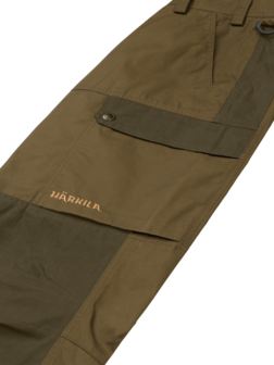 H&auml;rkila Asmund trousers - Dark olive / Willow green