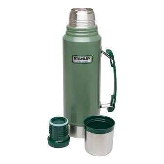 STANLEY Legendary Classic Bottle 1,4 Liter Hammertone Green