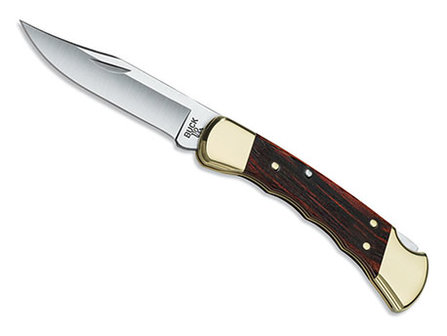 Buck 110 Folding Hunter Finger Grooved Zakmes