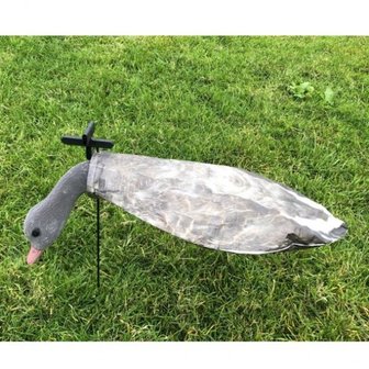 Windecoy Grauwe gans met kop 10 stuks