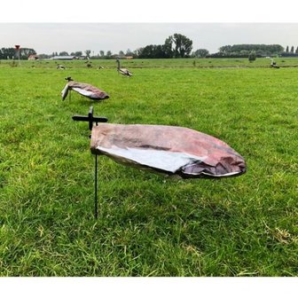 Windecoy Nijlgans zonder kop 10 stuks