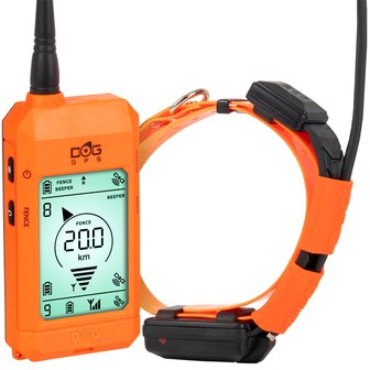 DogTrace GPS X20 Hundeortung für die Jagd - Hundeortungsgerät für Profis, ORANGE