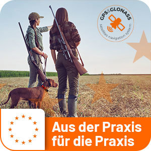 DogTrace GPS X20 Hundeortung für die Jagd - Hundeortungsgerät für Profis, ORANGE
