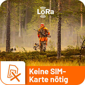 DogTrace GPS X20 Hundeortung für die Jagd - Hundeortungsgerät für Profis, ORANGE