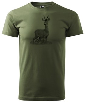 Ree T-Shirt Groen - Logo 1