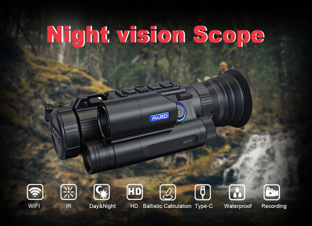 PARD NV008S Day &amp; Night Vision rifle Scope