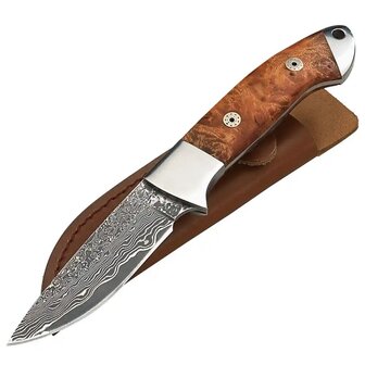 Parforce damask knife root wood