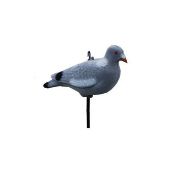 Full Body flocked pigeon 33cm