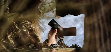 DDoptics Spektiv HDs compact 9-27x56 Braun (30 jaar fabrieksgarantie)