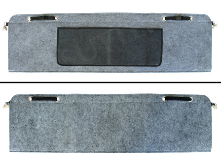 CAR FELT RIFLE BAG - 120X35CM - LOCKABLE GUN BAG