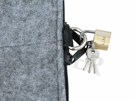 CAR DOUBLE FELT RIFLE BAG - 120X60CM - LOCKABLE GUN BAG