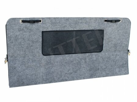 CAR DOUBLE FELT RIFLE BAG - 120X60CM - LOCKABLE GUN BAG