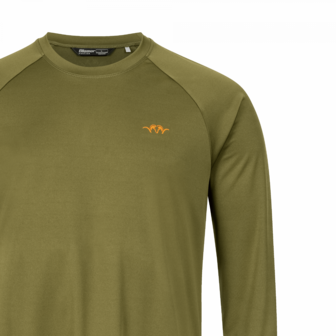 Blaser Functional Long Sleeve Shirt 21 Green met 20% korting
