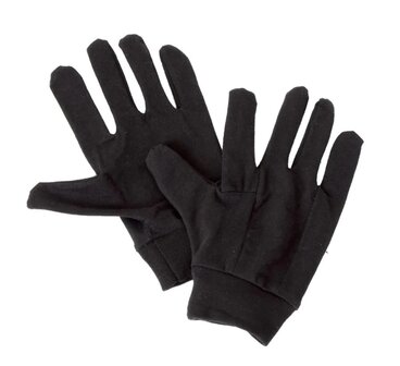 PERCUSSION Thin Lycra Gloves Black